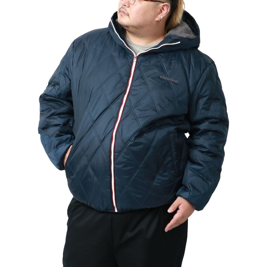 【大きいサイズ】CONVERSE コンバース キルティングジャケット 大きいサイズ キングサイズ 中綿 撥水加工 ジャケット アウター(6852280653)