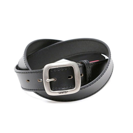 Levi's リーバイス 本革 牛革 レザーベルト カジュアル ビジネスベルト(7718990002)