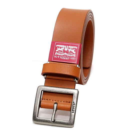 Levi's リーバイス 本革 牛革 レザーベルト ビジネス カジュアル(7718990004)