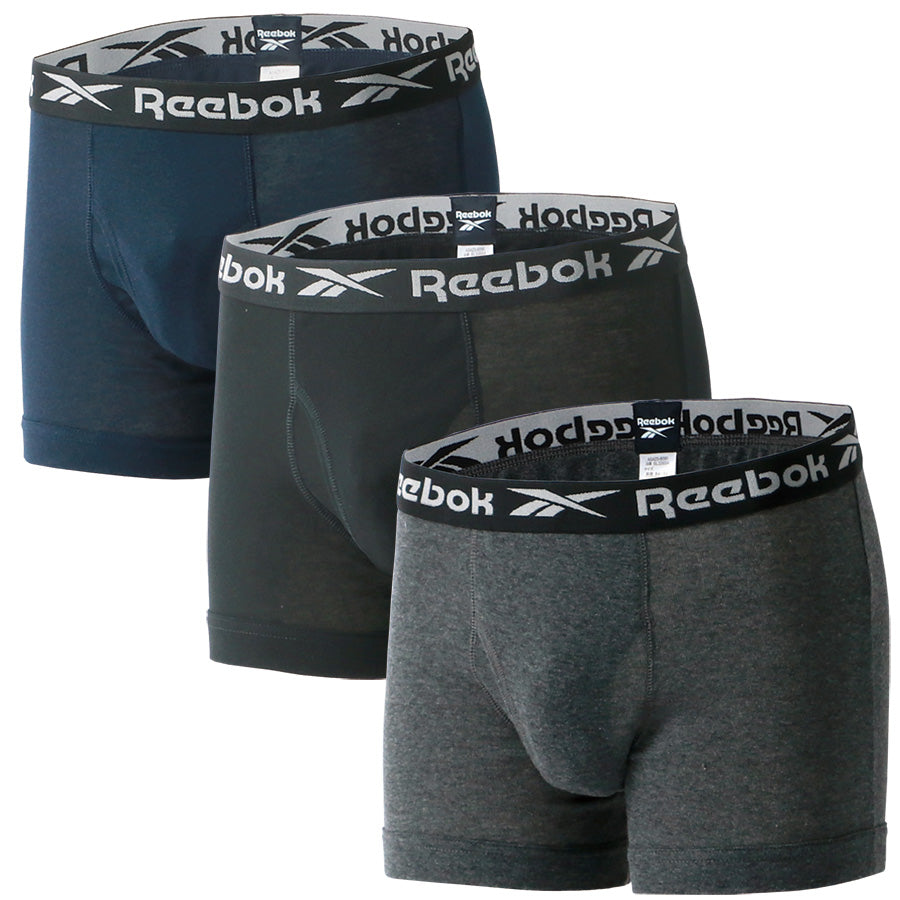 Reebok リーボック ボクサーパンツ 前開き 3枚セット(7821690020)