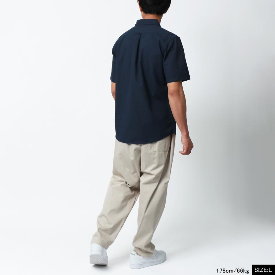 MRU オックスフォードシャツ 半袖 メンズ(2122680213)