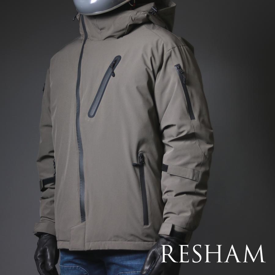 RESHAM 防風 撥水 冬用 ライダースジャケット(3142210117)