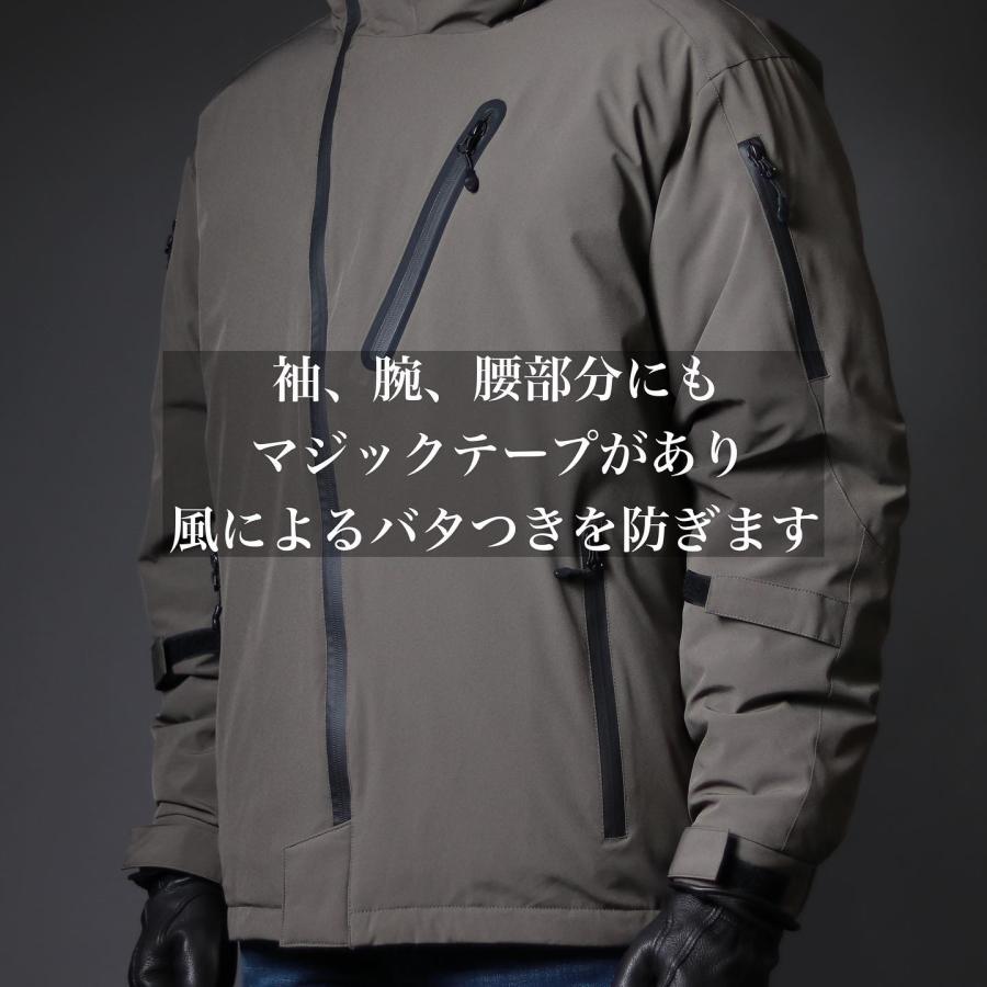 RESHAM 防風 撥水 冬用 ライダースジャケット(3142210117)