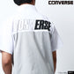 CONVERSE コンバース Tシャツ メンズ 夏 切替え 吸水速乾 UVカット 接触冷感 半袖 スタンドジップ スタンドカラー ジップアップ ジャージ 上 速乾 ドライ（0112281169）