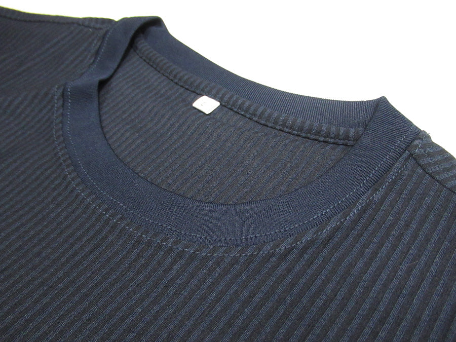 marukawa マルカワ Tシャツ メンズ 夏 ストライプ 半袖 ポケット 付き ティーシャツ フェイクレイヤード ポケットTシャツ ポケットT ポケT