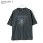 Tom and Jerry トムとジェリー Tシャツ 半袖 メンズ レディース ユニセックス キャラクター 綿100％ 春夏 大きいサイズ ヴィンテージ風 プリント ティーシャツ ロック バンド ピグメント加工 ROOK（0112281248）
