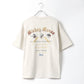 Disney ディズニー Tシャツ 半袖 メンズ レディース ユニセックス キャラクター 綿100％ 春夏 大きいサイズ ヴィンテージ風 プリント ティーシャツ ロック バンド ピグメント加工 ROCK（0112281249）