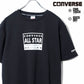 CONVERSE コンバース 接触冷感 Tシャツ 半袖 メンズ レディース ユニセックス クルーネック ブランド ロゴ フロント 袖 プリント 吸汗速乾 ドライ（0112281270）