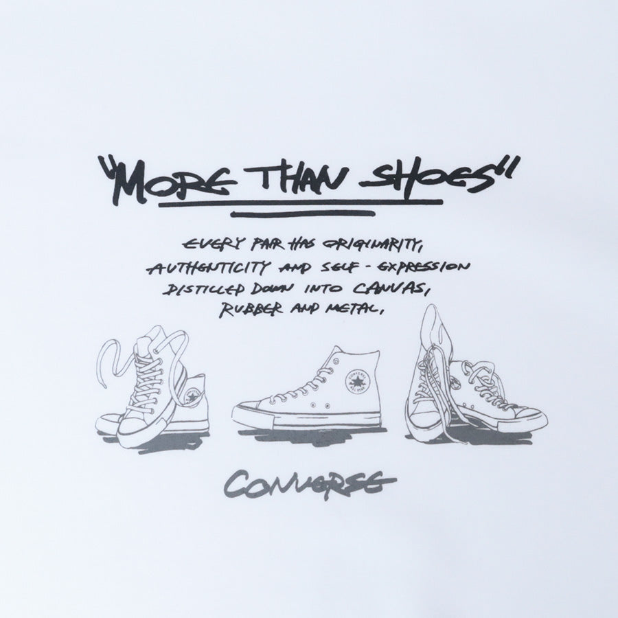 CONVERSE コンバース 接触冷感 Tシャツ 半袖 メンズ レディース ユニセックス クルーネック ブランド ロゴ フロント 袖 プリント 吸汗速乾 ドライ（0112281270）