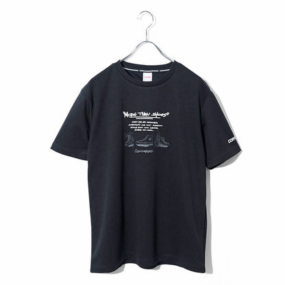 CONVERSE コンバース 接触冷感 Tシャツ 半袖 メンズ レディース ユニセックス クルーネック ブランド ロゴ フロント 袖 プリント 吸汗速乾 ドライ（0112281270）