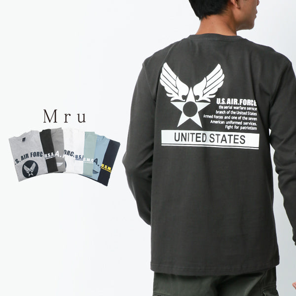 MRU ミリタリープリント 長袖Tシャツ 22A/W