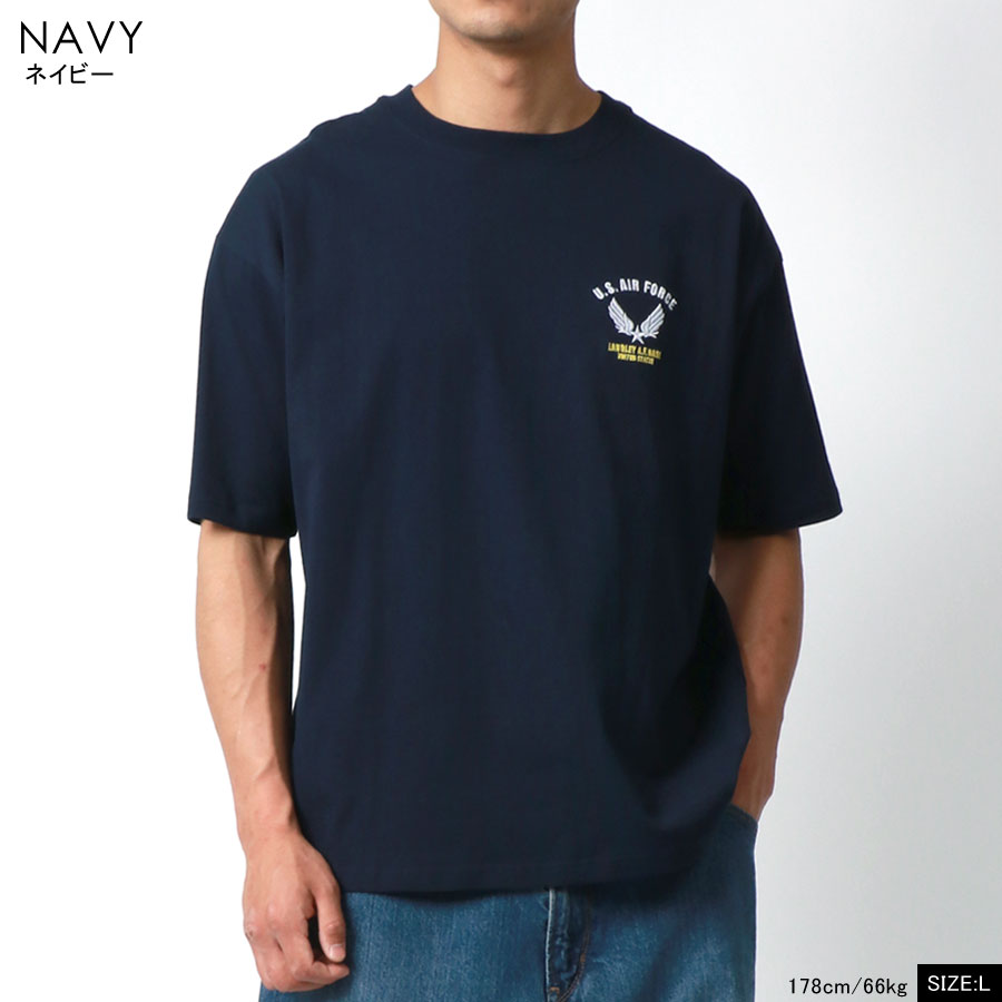 U.S.AIR FORCE 両面 プリントTシャツ メンズM /eaa345064