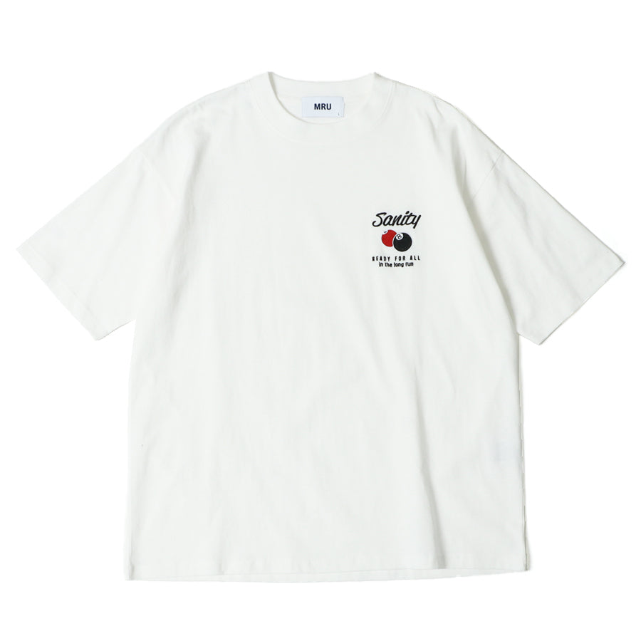 MRU エムアールユー 刺繍 ルード ロゴ Tシャツ