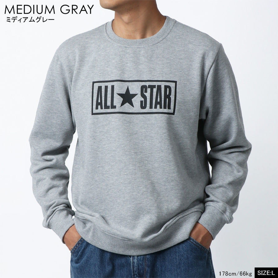 CONVERSE コンバース スウェット トレーナー メンズ 裏起毛 ロゴ プリント スエット カジュアル アメカジ（0122280289）