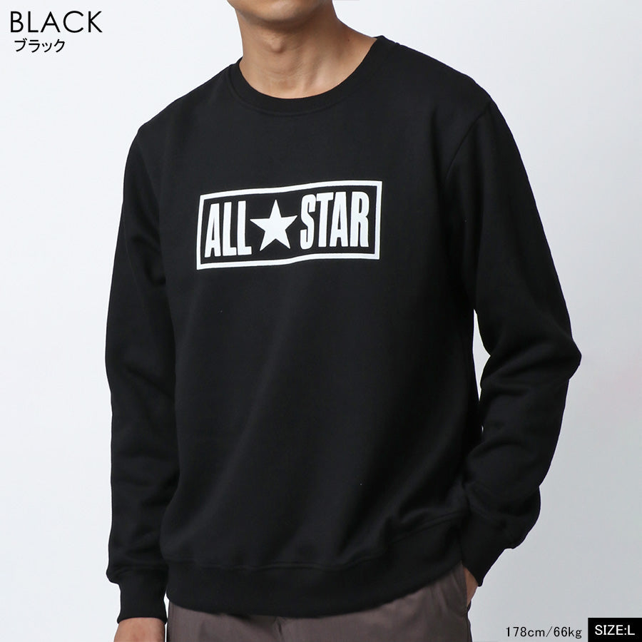 CONVERSE コンバース スウェット トレーナー メンズ 裏起毛 ロゴ プリント スエット カジュアル アメカジ（0122280289）