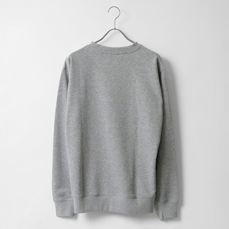 CONVERSE コンバース ワンポイント ロゴ 刺繍 裏毛 クルーネック スウェット トレーナー（0122280316）