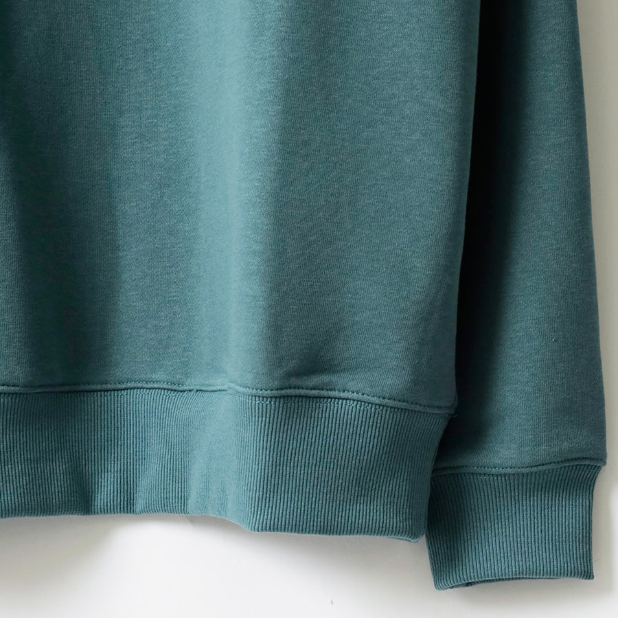 CONVERSE コンバース ワンポイント 靴 刺繍 裏毛 クルーネック スウェット トレーナー（0122280317）