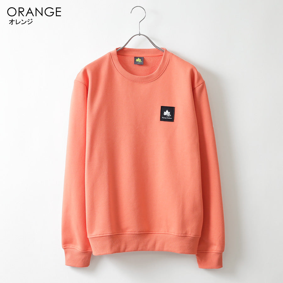 LOGOS Park 裏起毛 トレーナー メンズ レディース 冬 スウェット スウェットシャツ 暖 ワンポイント ロゴ 男女兼用 ユニセックス シンプル カジュアル（0122280323）