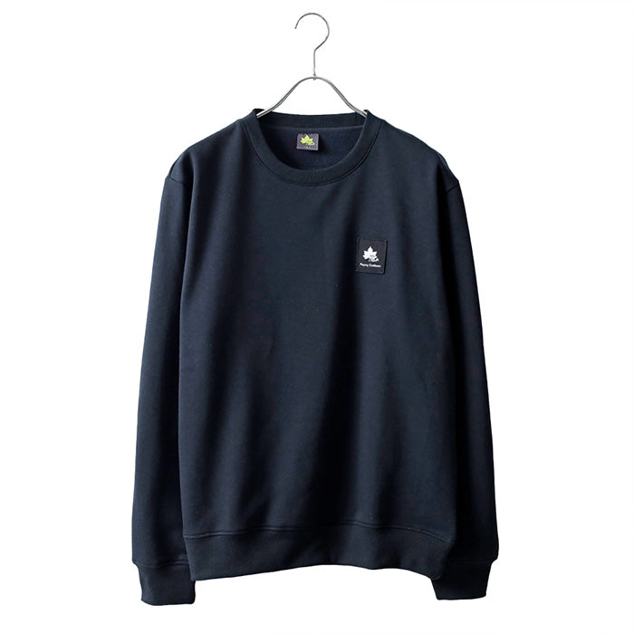 LOGOS Park 裏起毛 トレーナー メンズ レディース 冬 スウェット スウェットシャツ 暖 ワンポイント ロゴ 男女兼用 ユニセックス シンプル カジュアル（0122280323）