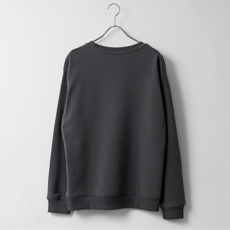 Disney ディズニー スウェット トレーナー 裏起毛 ワンポイント 刺繍 プリント ユニセックス シンプル（0122280334）