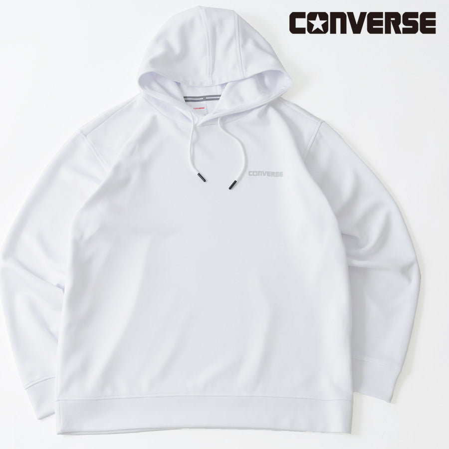 CONVERSE コンバース テックダンボール プルオーバー パーカー プルパーカー ワンポイント ロゴ メンズ レディース ユニセックス ペアルック（0132280175）