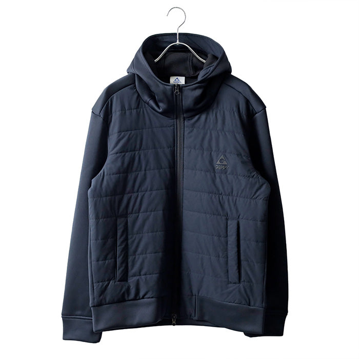 GERRY インサレーションジャケット メンズ レディース ストレッチ 中綿入り キルティング 防寒 軽量 裏起毛 UVカット（0171120002）
