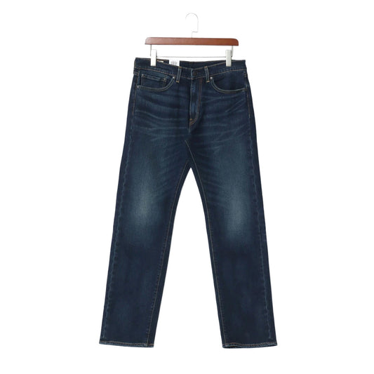 LEVI'S リーバイス 505 ジーパン メンズ レギュラー フィット インディゴ ブルー ストレッチ ジーンズ ブランド ストレート 大きいサイズ デニム アメカジ レッドタブ ビックE（4117000173）