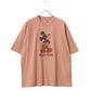 Disney ディズニー ミッキーマウス Tシャツ 半袖 メンズ レディース ユニセックス キャラクター ヴィンテージ調 プリント ラグラン 綿100％（0112281239）