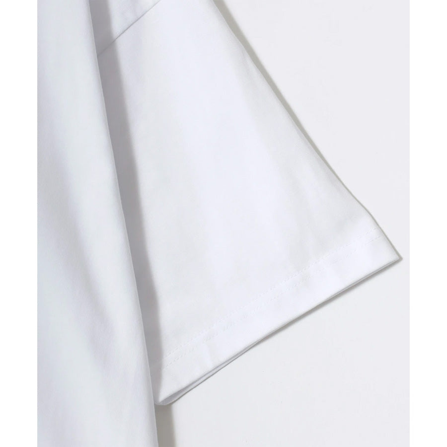 Lazar ラザル Tシャツ メンズ レディース ユニセックス 半袖 ロゴ ワンポイント 刺繍 ビッグシルエット オーバーサイズ ハート柄 カットソー（0115030058）