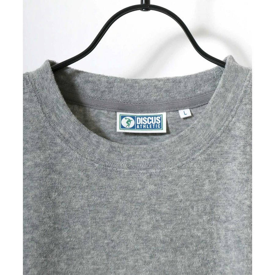 DISCUS ディスカス ルームウェア メンズ レディース ユニセックス ナイトウェア セットアップ パイル 無地 半袖Tシャツ＆ショートパンツ＆収納バッグ 3点セット パジャマ 部屋着（0162280055）