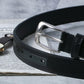 BEVERLY HILLS POLO CLUB ビバリーヒルズポロクラブ ベルト メンズ レザー 全長110cm ながもちベルト レザーベルト 牛革ベルト ブランド ワンポイントロゴ 凹凸 シボ加工 カジュアル シンプル（7718490284）