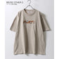 SITRY シトリー Tシャツ 半袖 メンズ レディース ユニセックス 綿100 別注 オーバーサイズ ビッグシルエット ワイドシルエット アニマル ゴースト ワンポイント刺繍 カットソー トップス（0115130027）