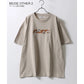 SITRY シトリー Tシャツ 半袖 メンズ レディース ユニセックス 綿100 別注 オーバーサイズ ビッグシルエット ワイドシルエット アニマル ゴースト ワンポイント刺繍 カットソー トップス（0115130027）