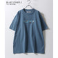 SITRY シトリー Tシャツ 半袖 メンズ レディース ユニセックス 綿100 別注 オーバーサイズ ビッグシルエット ワイドシルエット アニマル ゴースト ワンポイント刺繍 カットソー トップス（0115130027）