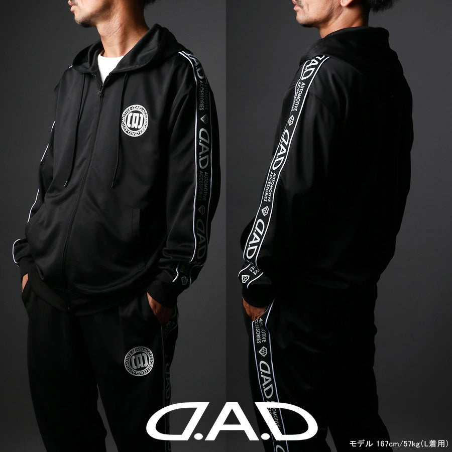 D.A.D デーアーデー セットアップ メンズ レディース ユニセックス ジャージ 上下 スポーツウェア トレーニングウェア ブランド おしゃれ トップス パンツ 長袖 大きいサイズ（0162520008）