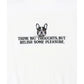 SITRY シトリー Tシャツ 半袖 メンズ レディース ユニセックス 綿100 別注 オーバーサイズ ビッグシルエット ワイドシルエット アニマル ワンポイント刺繍 ストリート カットソー トップス（0115130026）