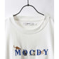 SITRY シトリー Tシャツ 半袖 メンズ レディース ユニセックス 綿100 別注 オーバーサイズ ビッグシルエット ワイドシルエット アニマル ゴースト ワンポイント刺繍 カットソー トップス（0115130027）