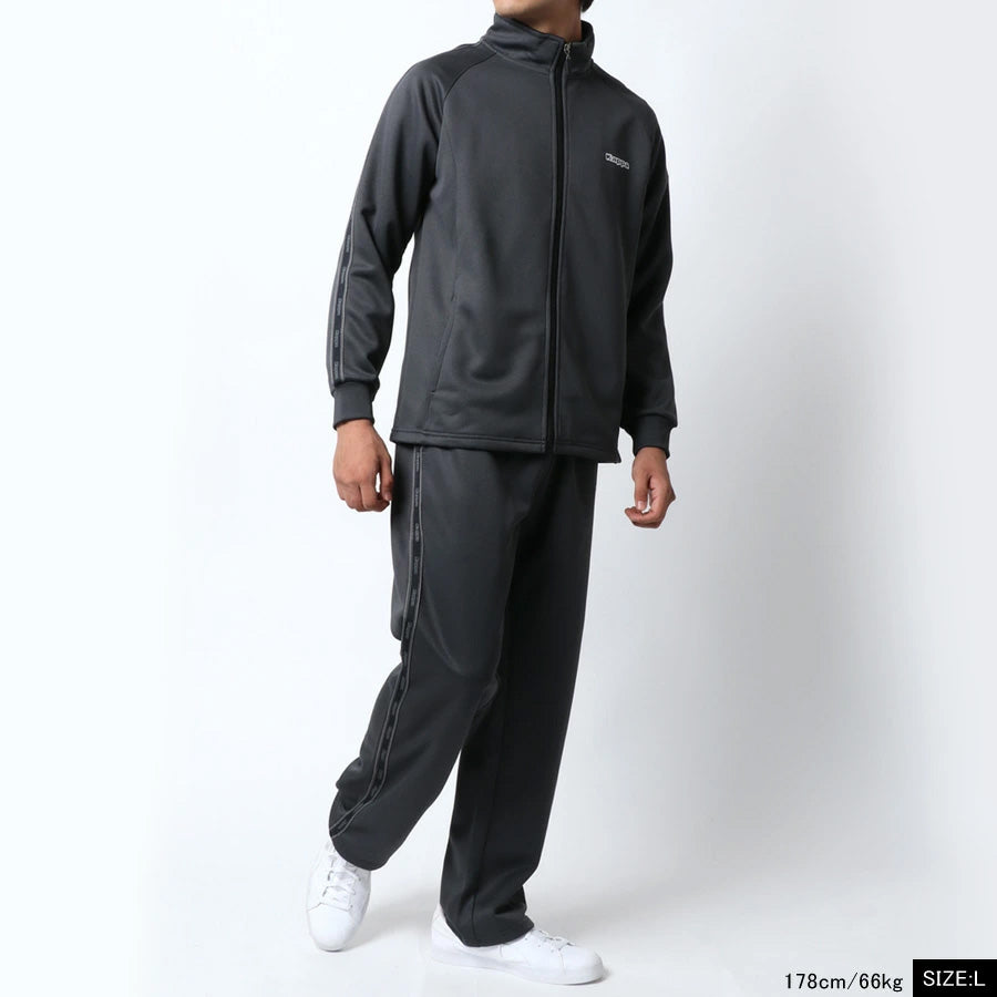 Kappa カッパ ジャージ 上下 メンズ セットアップ スポーツウェア トレーニングウェア ブランド おしゃれ トップス パンツ 長袖 大きいサイズ（0165030008）