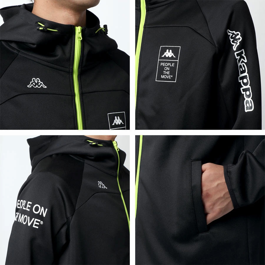 kappa カッパ ジャージ 上下 メンズ セットアップ スポーツウェア トレーニングウェア ブランド おしゃれ トップス パンツ 長袖 大きいサイズ ゆったり（0162520003）