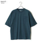 ヒヤロン 接触冷感 Tシャツ 半袖 無地 メンズ レディース ユニセックス クルーネック ポケット付き ポケT ひんやり 涼しい（0111690022）
