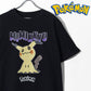 POKEMON ポケモン キャラクター プリント Tシャツ 半袖 メンズ レディース ユニセックス クルーネック 綿100 ピカチュウ ゲンガー メタモン イーブイ カビゴン ミミッキュ おしゃれ オシャレ（0117320153）