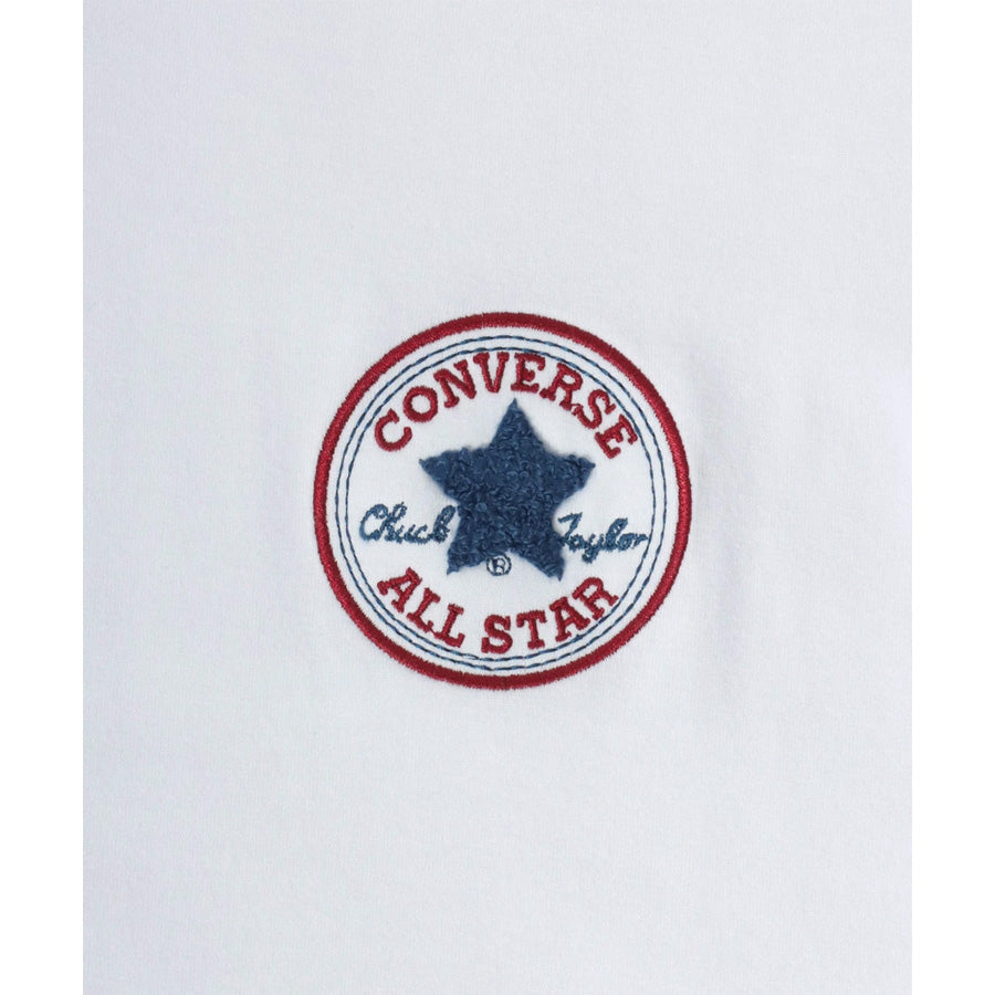 CONVERSE コンバース COOL MAX Tシャツ 半袖 メンズ レディース ユニセックス 吸水速乾 ワンポイント サガラ刺繍 トップス カットソー（0112281221）