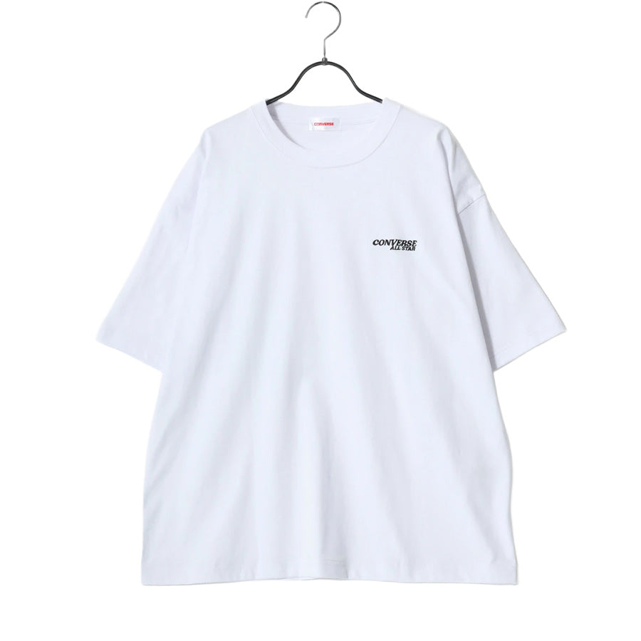 CONVERSE コンバース Tシャツ 半袖 メンズ レディース ユニセックス ブランド COOLMAX 吸水速乾 バックプリント ロゴ ワンポイント イージーケア ドライタッチ（0112281222）
