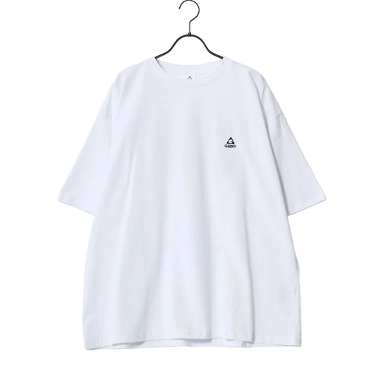 GERRY ジェリー Tシャツ 半袖 メンズ レディース ユニセックス 綿100% ブランド オーバーサイズ ビッグシルエット 大きいサイズ アウトドア バックプリント ロゴ ワンポイン刺繍（0112680019）