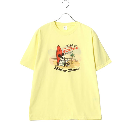 Disney ディズニー ミッキーマウス Tシャツ 半袖 メンズ レディース ユニセックス キャラクター 速乾性 Quick Dry（0112281236））