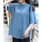 SITRY シトリー Tシャツ 半袖 メンズ レディース ユニセックス 綿100 別注 オーバーサイズ ビッグシルエット ワイドシルエット アニマル ゴースト ワンポイント刺繍 カットソー トップス（0115130027）