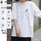 Lazar ラザル Tシャツ メンズ レディース ユニセックス 半袖 ビッグシルエット オーバーサイズ ロゴ ワンポイント 刺繍 アニマル柄 犬柄 猫柄 カットソー トップス（0115030059）