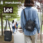 Lee リー ショルダーバッグ 縦型 ミニ 軽量 小さめ メンズ レディース ユニセックス ブランド ワンポイント ロゴ ポリエステル シンプル モノトーン（7727840042）