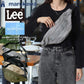 Lee リー ウエスト ショルダーバッグ メンズ レディース ユニセックス 男女兼用 ボディバッグ 撥水 ブランド ロゴ ワンポイント 刺繍 テープ付き 軽量 コンパクト 丈夫 耐久性 ポリエステル 収納力 旅行 アウトドア キャンプ（7727840046）