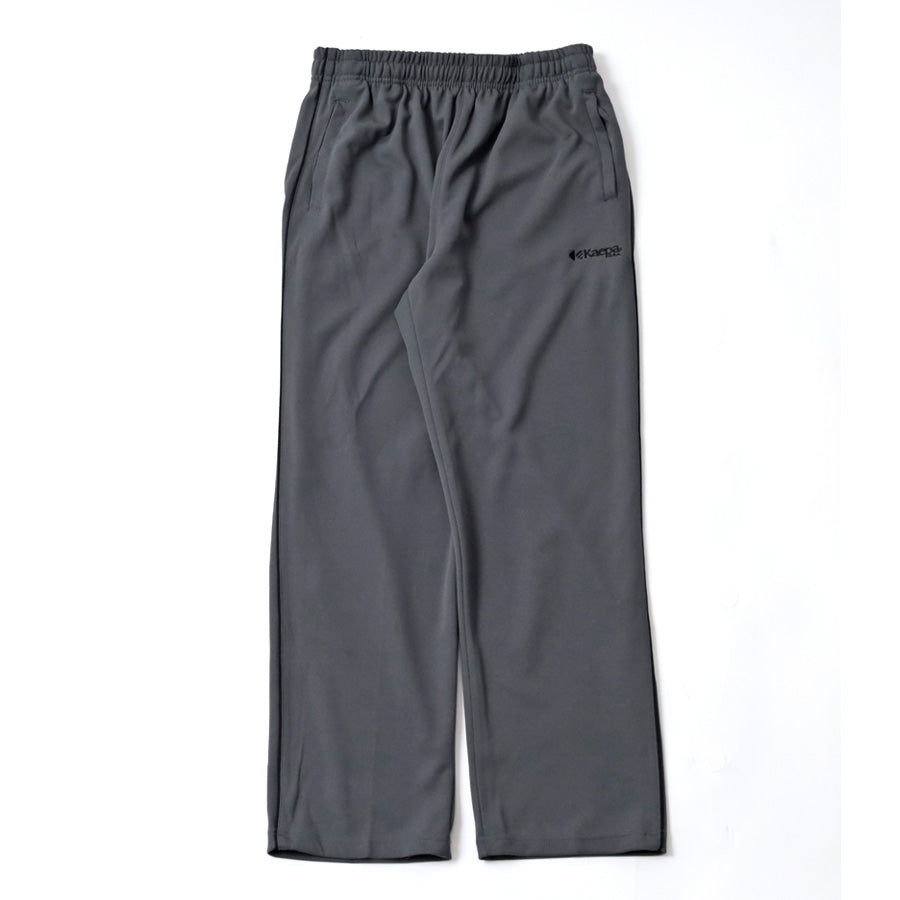 Kaepa ケイパ ジャージ 下 メンズ ジャージパンツ おしゃれ 大きいサイズ ズボン パンツ ボトム ポリエステル100 ゆったり ストレート ストレッチ 吸水速乾 UVカット ロングパンツ 速乾 ドライ ブリスター素材（5197140054）